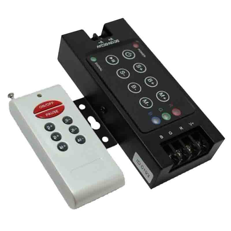 KL-CON-RF8B(T)-3CH-LV 3 Channel Wireless 8-key Controller, LED Wireless RGB Controller
